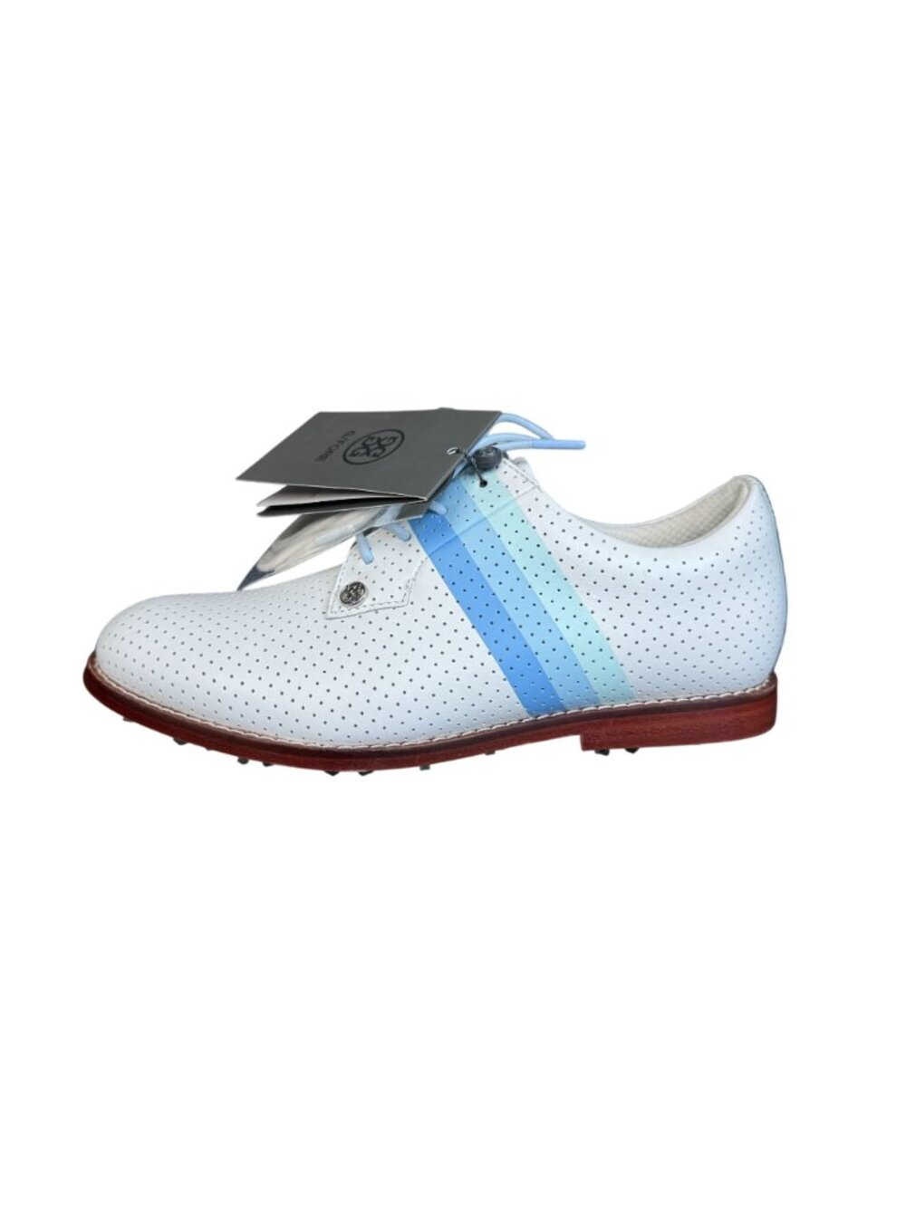 G/Fore Gallivanter Perforated Luxe Leather Women's Golf Shoes, Size 6.5 NWOB - Picture 2 of 11